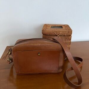 Madewell Brown Camera Bag